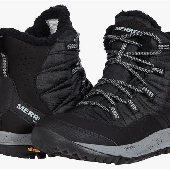 Merrell Antora Women's Thermal Waterproof Sneaker Boots in Black Size 7 $140 - Picture 3 of 10